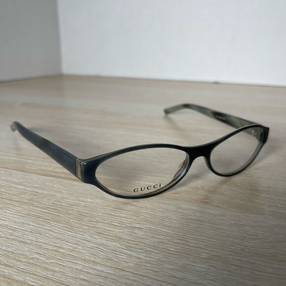 NWOT Gucci GG2505 5T9 Eyeglasses Blue Gray Frames Only 135 - Picture 1 of 8